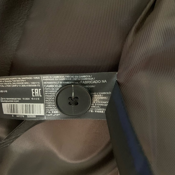 Mango Chocolate Leather Jacket - Picture 8 of 8